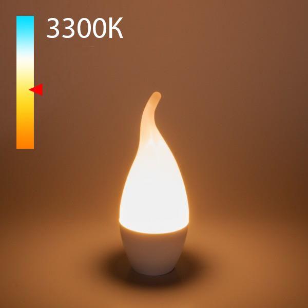 Купить Лампа светодиодная Elektrostandard E14 8W 3300K матовая a050352 по цене 248 руб.