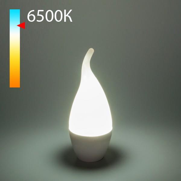 Купить Лампа светодиодная Elektrostandard E14 8W 6500K матовая a050354 по цене 248 руб.