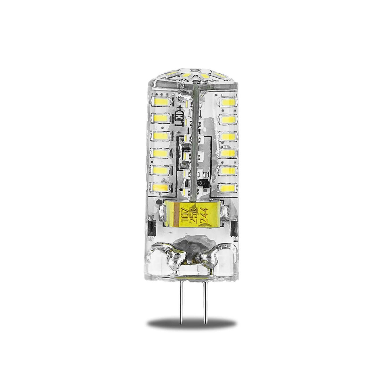 Заказать Лампа светодиодная Gauss G4 3W 2700K прозрачная 107707103 с доставкой в Москве и области Купить Лампа светодиодная Gauss G4 3W 2700K прозрачная 107707103 по цене 425 руб.