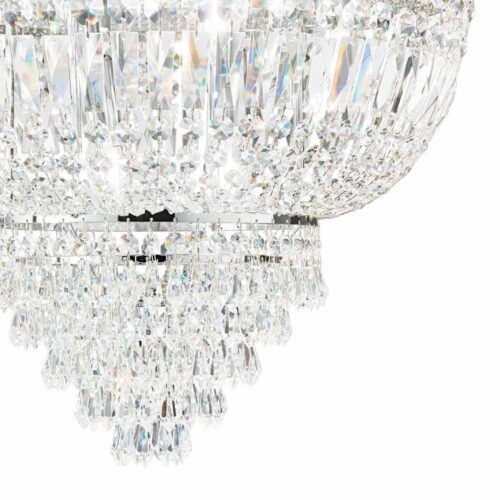 Купить Настенный светильник Ideal Lux Dubai AP2 Cromo 207155 по цене 31234 руб.