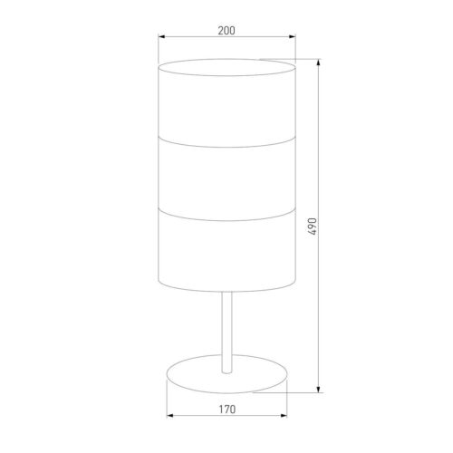 Купить Настольная лампа TK Lighting 5059 Bogart White по цене 16000 руб.