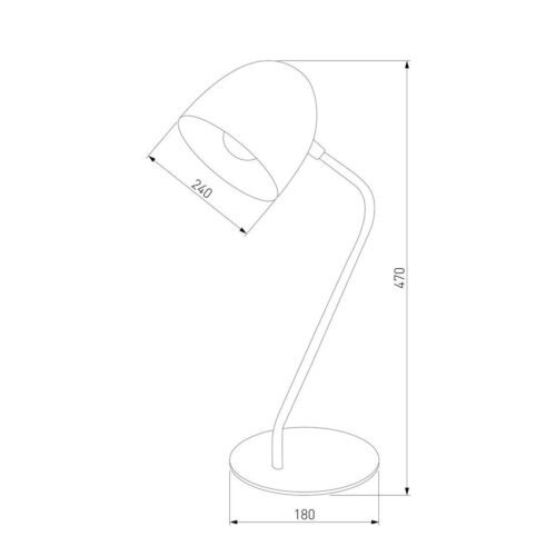 Купить Настольная лампа TK Lighting 5193 Soho White по цене 13900 руб.