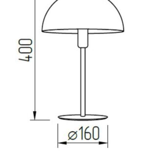 Купить Настольная лампа TopDecor Dome T1 31 по цене 12400 руб.