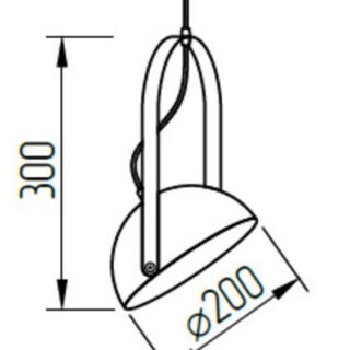 Купить Подвесной светильник TopDecor Dome S7 10 по цене 6000 руб.
