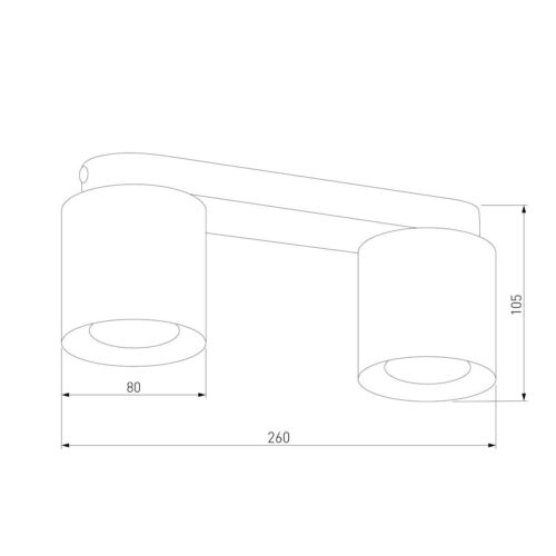 Купить Потолочная люстра TK Lighting 3407 Vico White по цене 9680 руб.