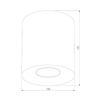 Купить Потолочный светильник TK Lighting 3238 Orion Graphite по цене 6120 руб.
