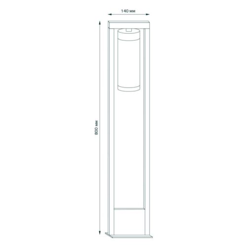 Купить Уличный светильник Gauss Aura GD020 по цене 3450 руб.