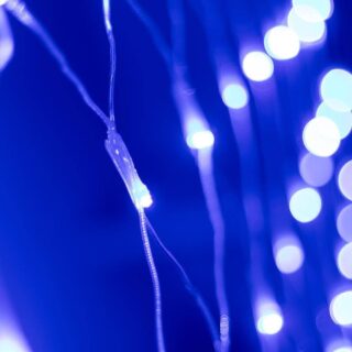 Купить Светодиодная гирлянда Ardecoled сеть 230V синий ARD-Netlight-Home-1500X1500-Clear-150Led Blue 024672 по цене 451 руб.