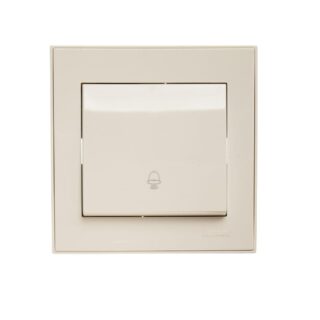 Купить Кнопка звонка Lezard Rain белый 703-0202-103 по цене 281 руб.