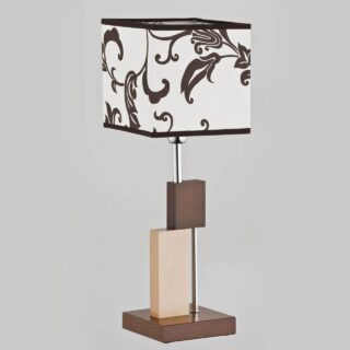 Купить Настольная лампа Alfa Qube Brown 9414 по цене 9040.00 руб.