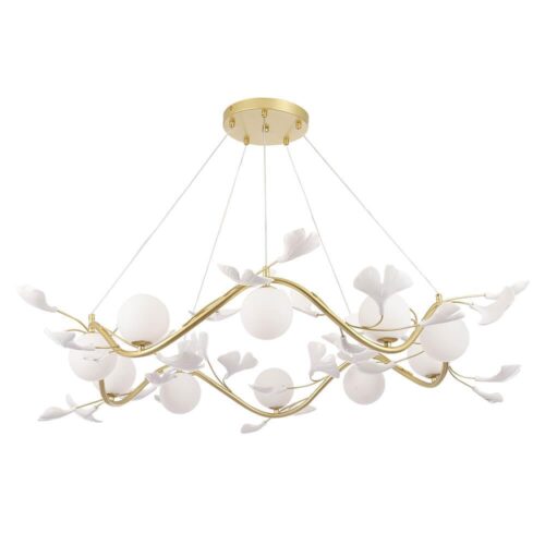 Купить Подвесная люстра Crystal Lux Colibri SP10 Gold по цене 38500 руб.