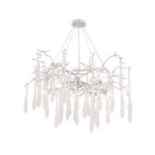 Купить Подвесная люстра Crystal Lux REINA SP8 D1000 SILVER PATINA по цене 146900 руб.