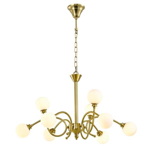 Купить Подвесная люстра Milosh Tendence Lola 0927CL-9GD по цене 29070 руб.