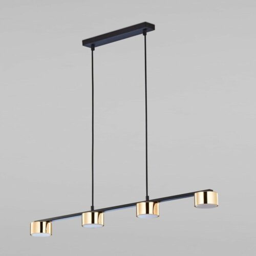 Купить Подвесная люстра TK Lighting 6094 Dallas Gold Black по цене 27300 руб.