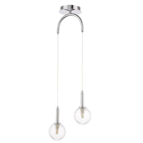 Купить Подвесной светильник Crystal Lux Luxury SP2 Chrome по цене 5700 руб.