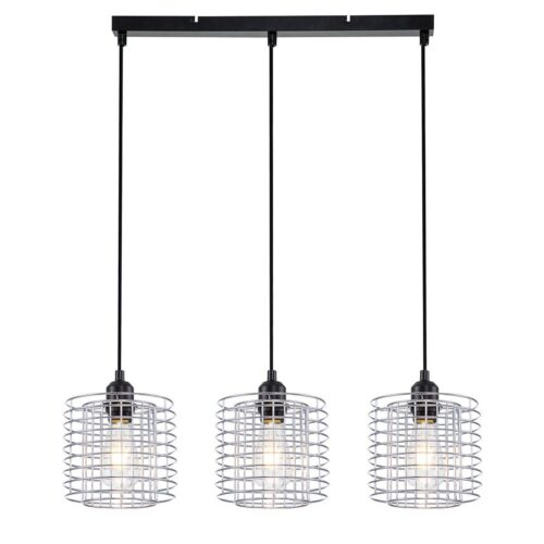 Купить Подвесной светильник Escada Grid 10190/3S Chrome по цене 2700 руб.