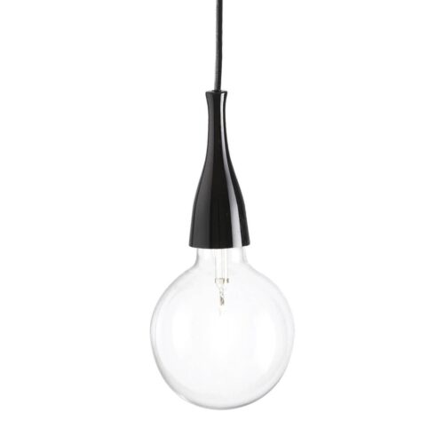 Купить Подвесной светильник Ideal Lux Minimal SP1 Nero 009407 по цене 11673 руб.