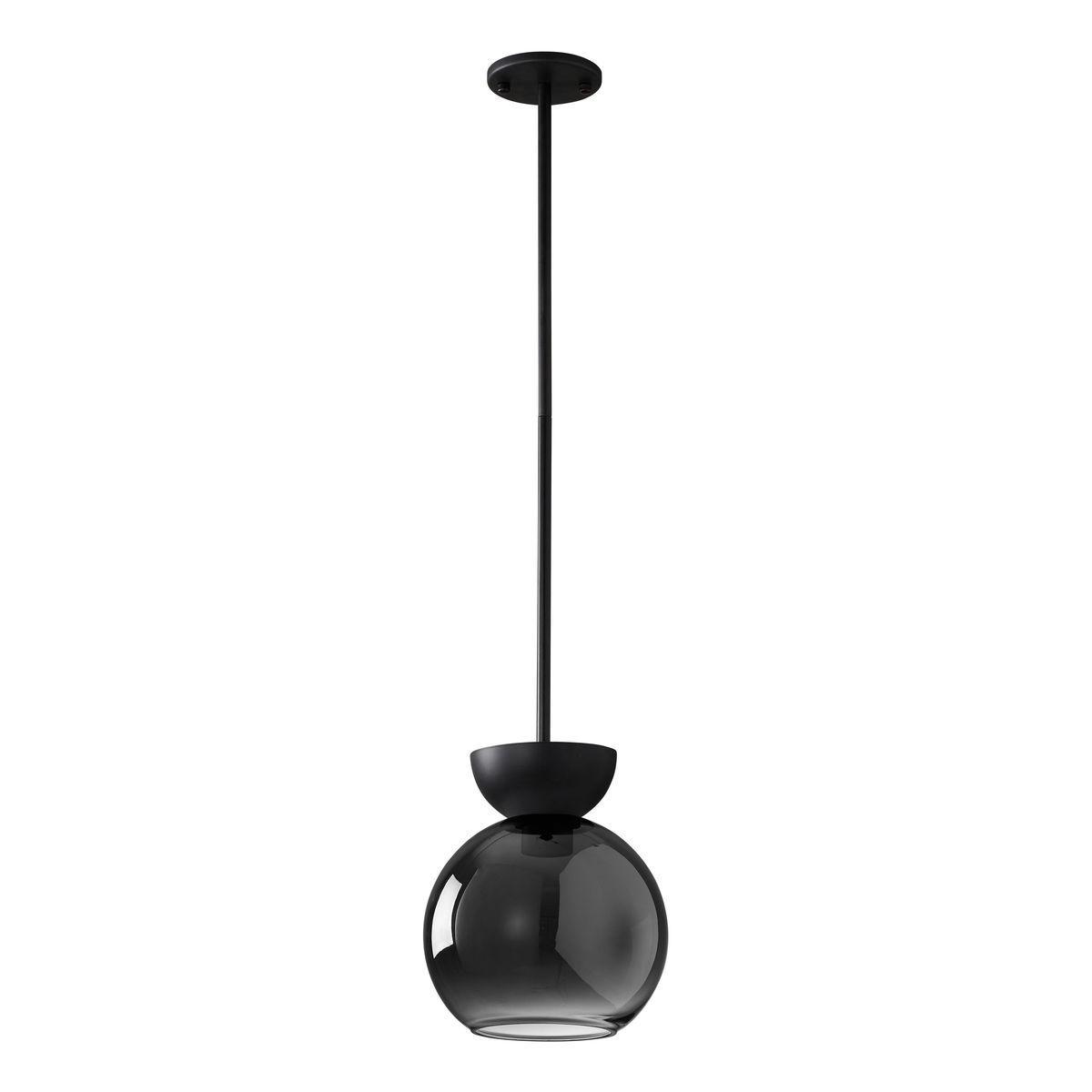 Заказать Подвесной светильник iLamp Mono P6079-1 BK+SM с доставкой в Москве и области Купить Подвесной светильник iLamp Mono P6079-1 BK+SM по цене 7890 руб.