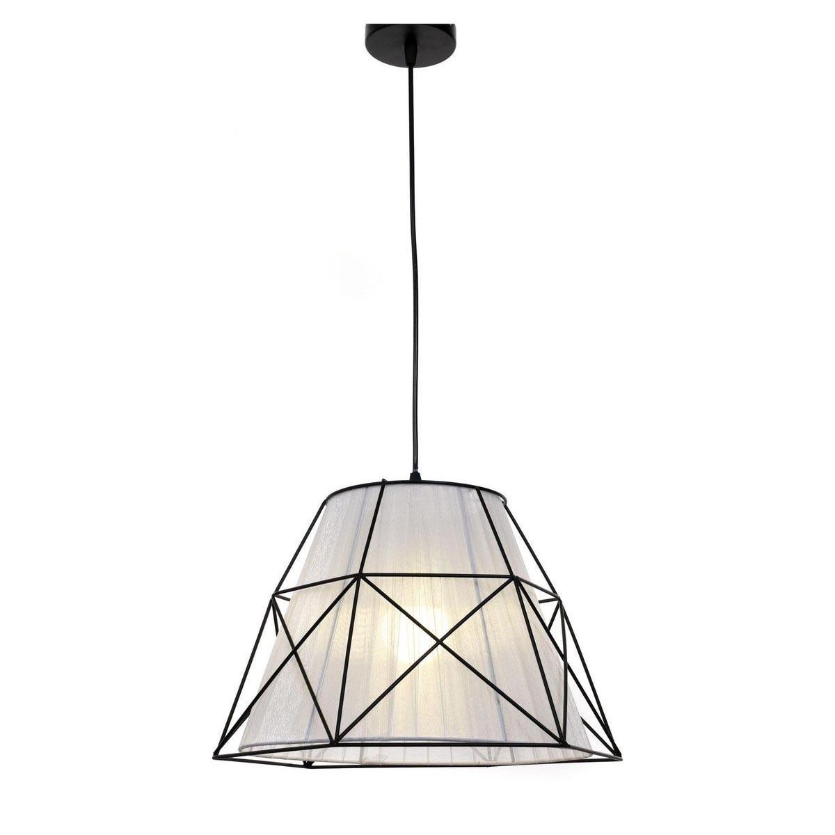 Заказать Подвесной светильник Lumina Deco Boneti LDP 8002 BK+WT с доставкой в Москве и области Купить Подвесной светильник Lumina Deco Boneti LDP 8002 BK+WT по цене 5600 руб.