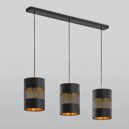 Купить Подвесной светильник TK Lighting 3215 Bogart Black по цене 7100 руб.