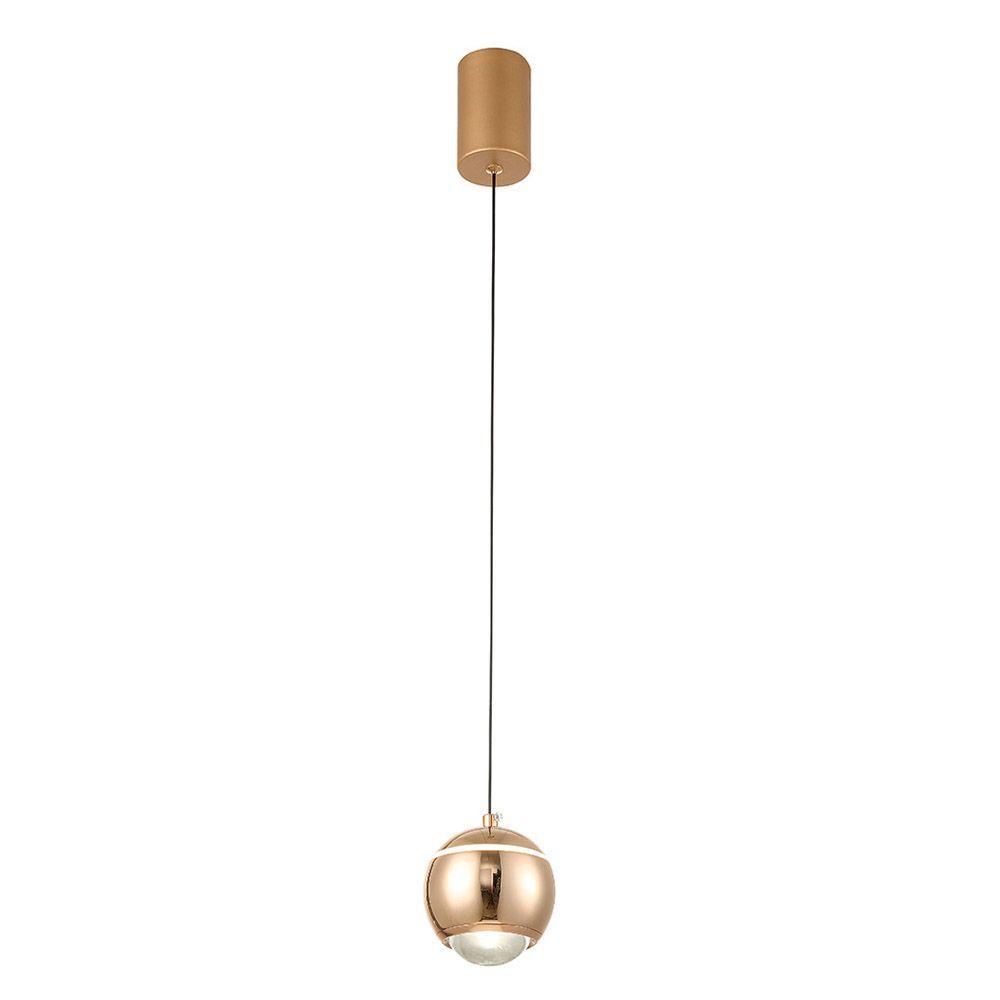 Заказать Подвесной светодиодный светильник Crystal Lux Caro SP Led Gold с доставкой в Москве и области Купить Подвесной светодиодный светильник Crystal Lux Caro SP Led Gold по цене 3500.00 руб.