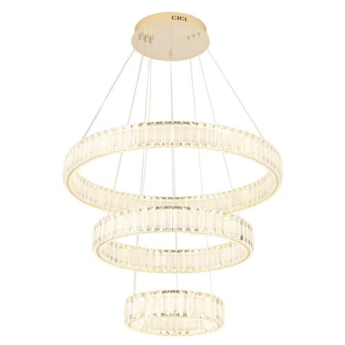 Купить Подвесной светодиодный светильник Crystal Lux Musika SP150W Led Gold по цене 67500 руб.