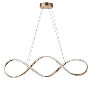 Купить Подвесной светодиодный светильник Escada Knot 10236/1LED Gold по цене 13750 руб.