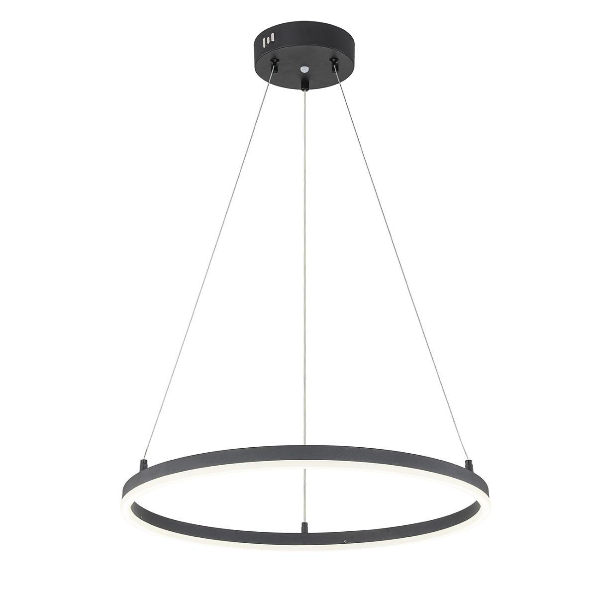 Заказать Подвесной светодиодный светильник Escada Void 10254/1LED Black APP с доставкой в Москве и области Купить Подвесной светодиодный светильник Escada Void 10254/1LED Black APP по цене 8210 руб.