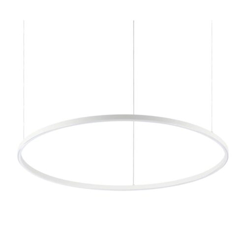 Купить Подвесной светодиодный светильник Ideal Lux Oracle Slim D90 Bianco 229478 по цене 51380 руб.