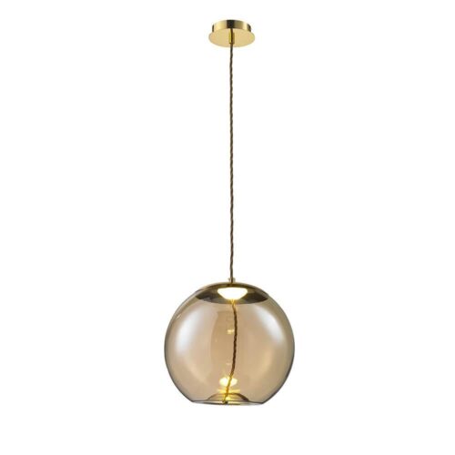 Купить Подвесной светодиодный светильник Lumien Hall Avila LH4110/1PC-GD-AM по цене 9020 руб.