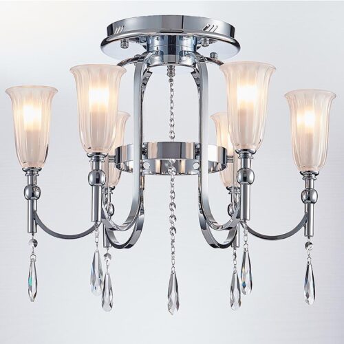 Купить Потолочная люстра Newport 4806/PL chrome М0063689 по цене 74088 руб.