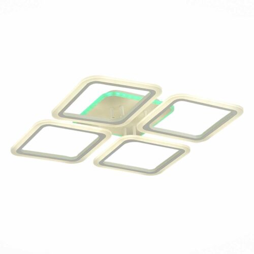 Купить Потолочная светодиодная люстра Evoluce Qutro SLE200452-04RGB по цене 9408 руб.