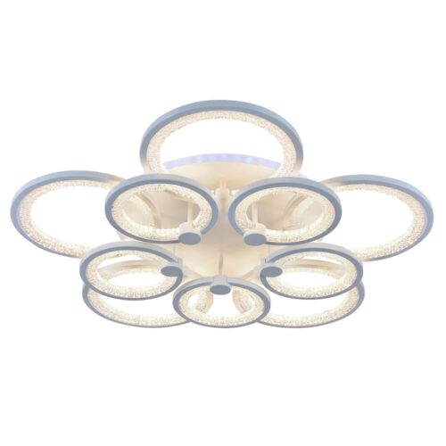 Купить Потолочная светодиодная люстра Profit Light 8002/5+5 WHT по цене 12138 руб.