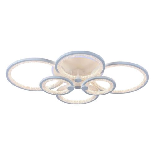 Купить Потолочная светодиодная люстра Profit Light 8002/6 WHT по цене 8381 руб.