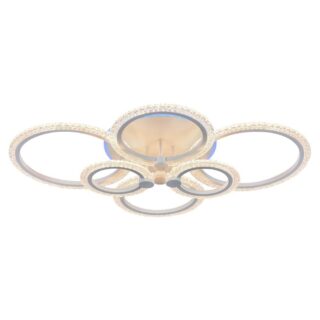 Купить Потолочная светодиодная люстра Profit Light 8003/6 WHT по цене 7786 руб.