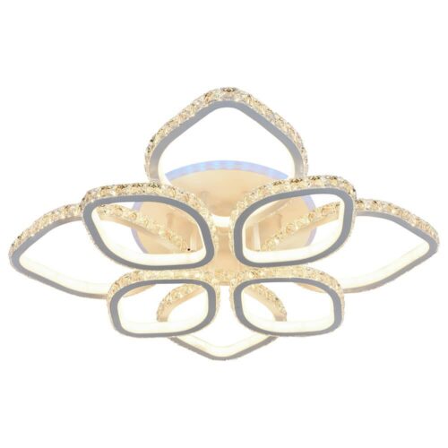 Купить Потолочная светодиодная люстра Profit Light 8022/4+4 WHT по цене 15283 руб.