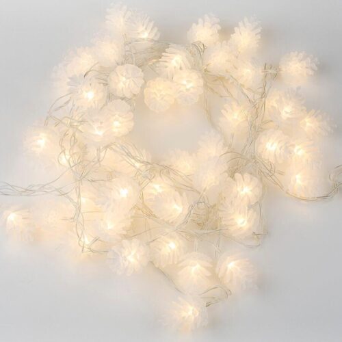 Купить Светодиодная гирлянда Uniel Шишки 220V теплый белый ULD-S0500-050/DTA Warm White IP20 Pine Cones UL-00007192 по цене 673 руб.