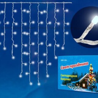 Купить Уличная светодиодная гирлянда Uniel бахрома 220V теплый белый ULD-B3010-200/SWK Warm White IP67 UL-00003679 по цене 3465 руб.