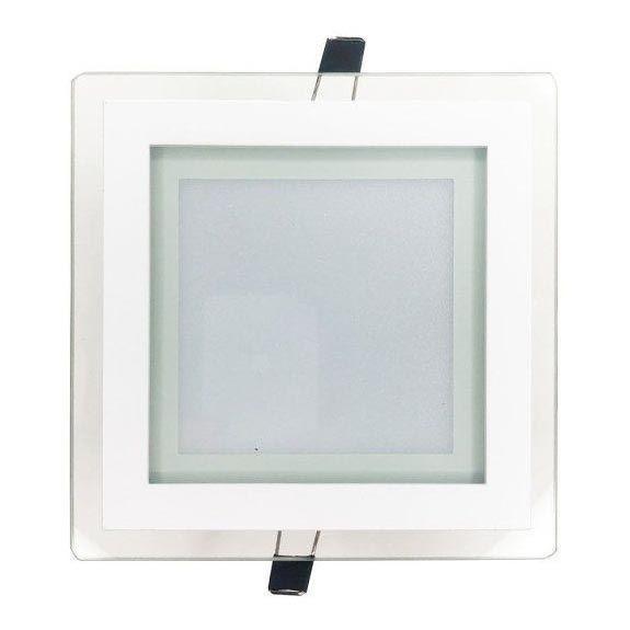 Купить Встраиваемый светодиодный светильник Elvan VLS-705SQ-12W-WW-Wh по цене 1100 руб.
