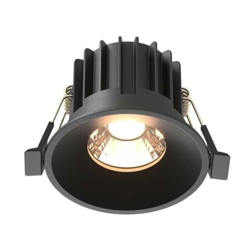 Купить Встраиваемый светодиодный светильник Maytoni Round DL058-12W3K-B по цене 3700 руб.