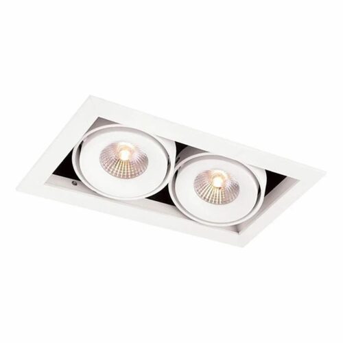 Купить Встраиваемый светодиодный светильник Voltalighting GRILL DL0151.36.4K.TW DIM по цене 13790 руб.