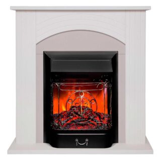 Купить Электрокамин Realflame Hanna STD WT с очагом Majestic Lux Black 304395 по цене 42580 руб.