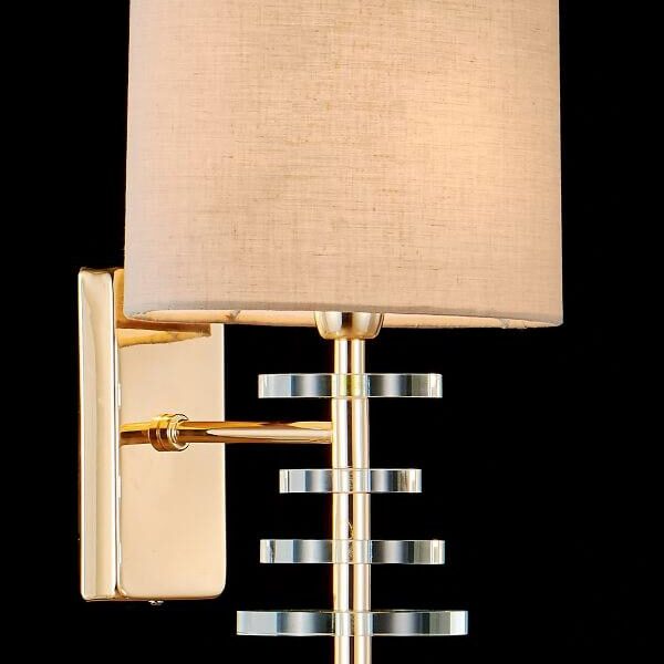 Купить Бра Crystal Lux ARMANDO AP1.2 GOLD по цене 5400 руб.