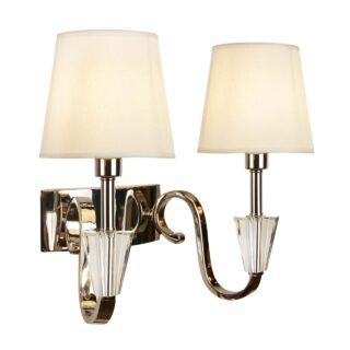 Купить Бра iLamp Alesti W2424-2 Nickel по цене 14690 руб.