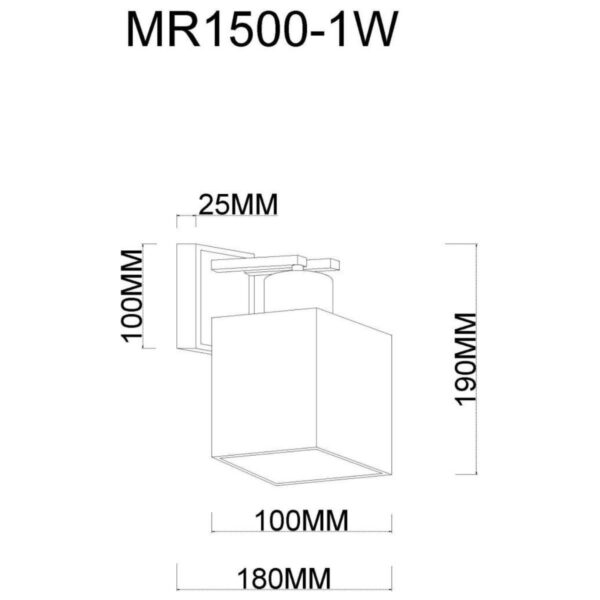Купить Бра MyFar Eileen MR1500-1W по цене 4145 руб.