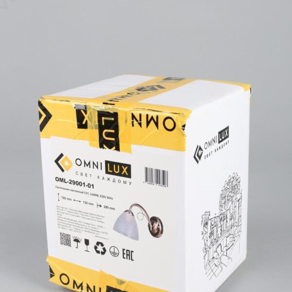 Купить Бра Omnilux Caldiero OML-29001-01 по цене 2280 руб.