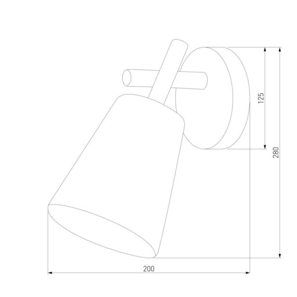 Купить Бра TK Lighting 818 Vaio 1 по цене 7530 руб.