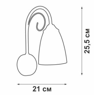 Купить Бра Vitaluce V3736-9/1A по цене 1111 руб.