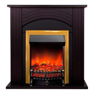 Купить Электрокамин Realflame Hanna STD DN с очагом Fobos Lux Brass 303393 по цене 42580 руб.