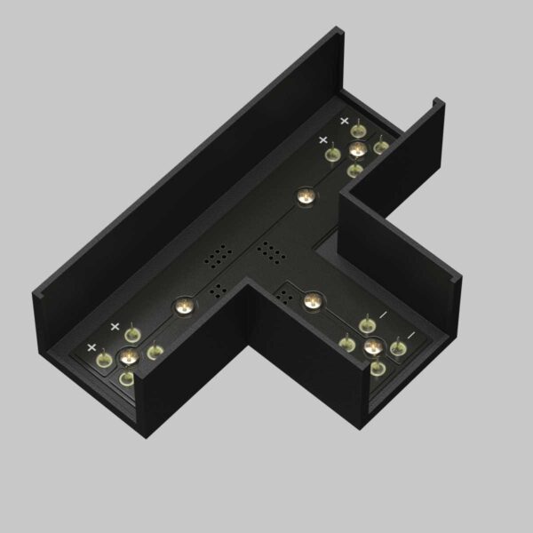 Купить Коннектор питания Т-образный Maytoni Technical TRA160CT-11B по цене 1390 руб.